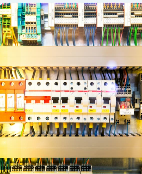 Industrial electrical control panel